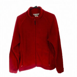 Columbia Zip Up Fleece Jacket Large